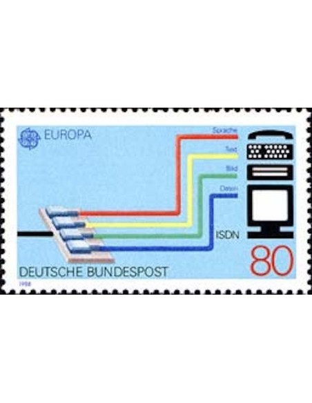 Timbre Poste Europa Allemagne N° 1200 N** philatelie foxtimbre