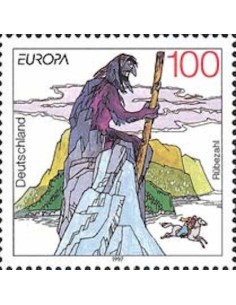 Timbre Poste Europa Allemagne N° 1748 N** philatelie foxtimbre