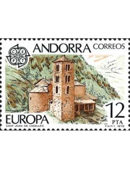 Andorre espagnol N° 0109 N**