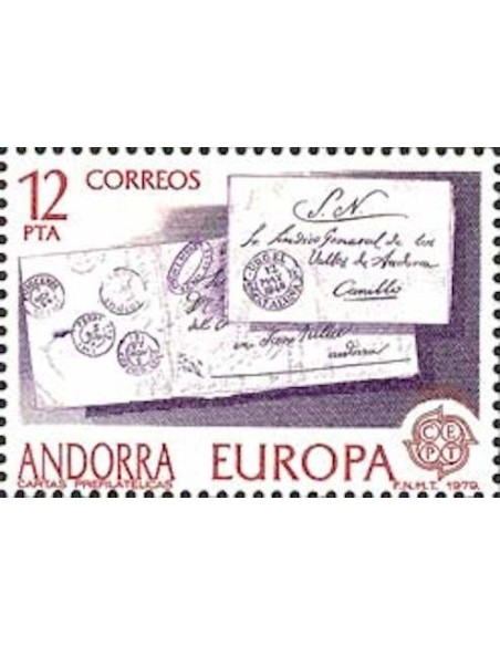 Timbre Poste Europa Andorre espagnol N° 0117 N** philatelie foxtimbre