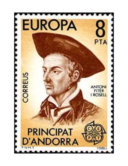 Timbre Poste Europa Andorre espagnol N° 0124 N** philatelie foxtimbre