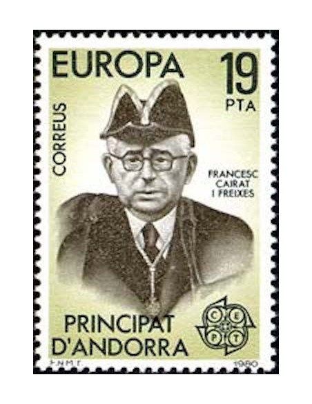 Timbre Poste Europa Andorre espagnol N° 0125 N** philatelie foxtimbre