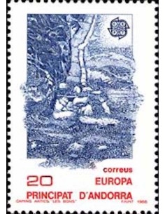 Timbre Poste Europa Andorre espagnol N° 0190 N** philatelie foxtimbre