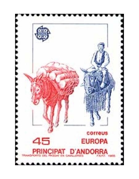 Timbre Poste Europa Andorre espagnol N° 0191 N** philatelie foxtimbre