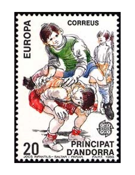 Timbre Poste Europa Andorre espagnol N° 0199 N** philatelie foxtimbre