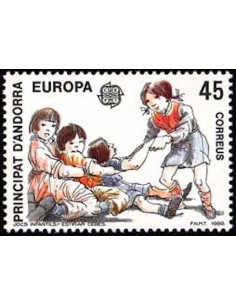 Timbre Poste Europa Andorre espagnol N° 0200 N** philatelie foxtimbre