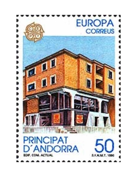 Timbre Poste Europa Andorre espagnol N° 0205 N** philatelie foxtimbre
