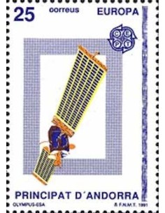Timbre Poste Europa Andorre espagnol N° 0211 N** philatelie foxtimbre