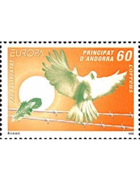 Timbre Poste Europa Andorre espagnol N° 0233 N** philatelie foxtimbre