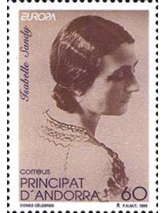 Timbre Poste Europa Andorre espagnol N° 0238 N** philatelie foxtimbre