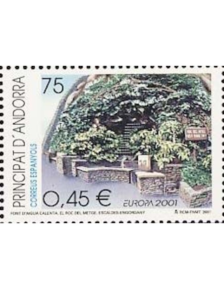Timbre Poste Europa Andorre espagnol N° 0269 N** philatelie foxtimbre