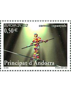 Timbre Poste Europa Andorre espagnol N° 0280 N** philatelie foxtimbre