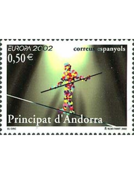 Timbre Poste Europa Andorre espagnol N° 0280 N** philatelie foxtimbre