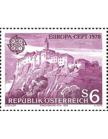 Timbre Poste Europa Autriche N° 1402 N** philatelie foxtimbre