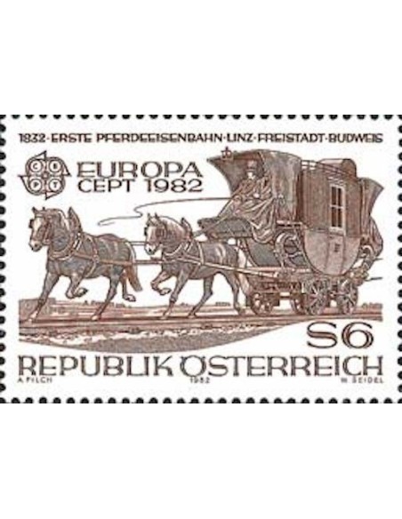 Timbre Poste Europa Autriche N° 1541 N** philatelie foxtimbre