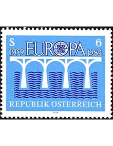 Timbre Poste Europa Autriche N° 1601 N** philatelie foxtimbre