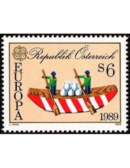 Timbre Poste Europa Autriche N° 1777 N** philatelie foxtimbre