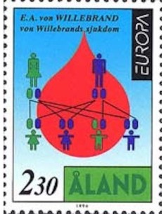 Timbre Poste Europa Aland N° 0086 N** philatelie foxtimbre