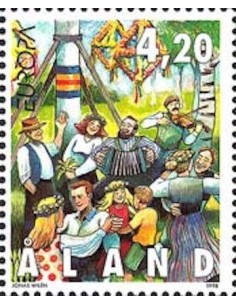 Timbre Poste Europa Aland N° 0141 N** philatelie foxtimbre