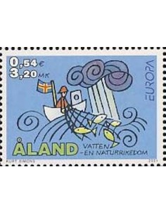 Timbre Poste Europa Aland N° 0191 N** philatelie foxtimbre