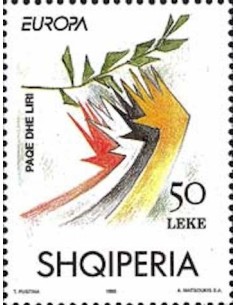 Timbre Poste Europa Albanie N° 2327 N** philatelie foxtimbre