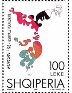 Timbre Poste Europa Albanie N° 2413 N** philatelie foxtimbre