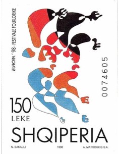 Timbre Poste Europa Albanie N° Bloc 0087 N** philatelie foxtimbre