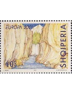 Timbre Poste Europa Albanie N° 2538 N** philatelie foxtimbre