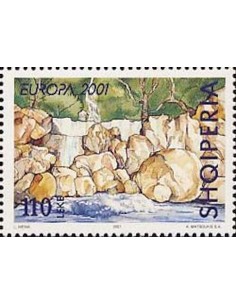 Timbre Poste Europa Albanie N° 2539 N** philatelie foxtimbre