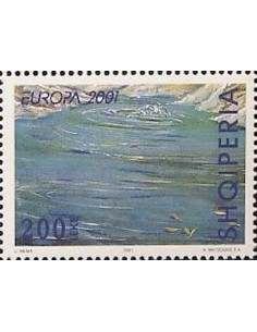 Timbre Poste Europa Albanie N° 2540 N** philatelie foxtimbre