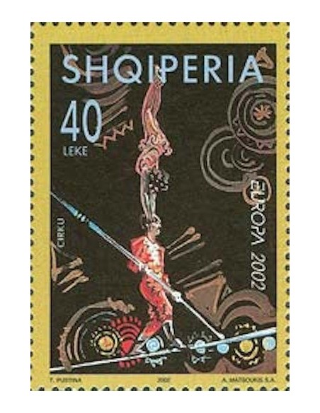 Timbre Poste Europa Albanie N° 2613 N** philatelie foxtimbre