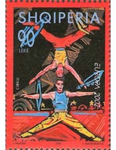Timbre Poste Europa Albanie N° 2614 N** philatelie foxtimbre