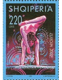 Timbre Poste Europa Albanie N° 2615 N** philatelie foxtimbre