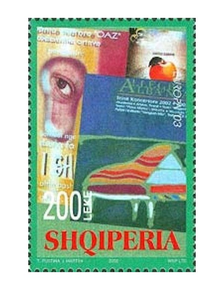 Timbre Poste Europa Albanie N° 2657 N** philatelie foxtimbre