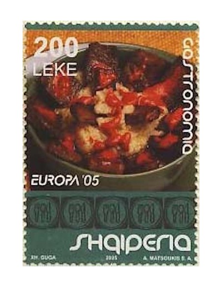 Timbre Poste Europa Albanie N° 2773 N** philatelie foxtimbre