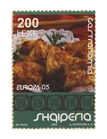 Timbre Poste Europa Albanie N° 2774 N** philatelie foxtimbre