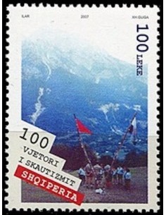 Timbre Poste Europa Albanie N° 2834 N** philatelie foxtimbre
