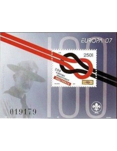 Timbre Poste Europa Albanie N° Bloc 0126 N** philatelie foxtimbre