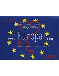 Timbre Poste Europa Albanie N° Bloc 0134 N** philatelie foxtimbre