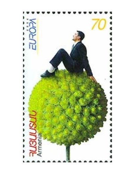 Timbre Poste Europa Arménie N° 0460 N** philatelie foxtimbre