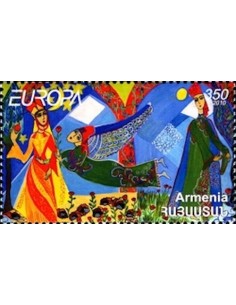 Timbre Poste Europa Arménie N° 0635 N** philatelie foxtimbre