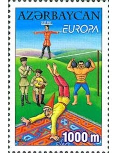 Timbre Poste Europa Azerbaidjan N° 0431 N** philatelie foxtimbre