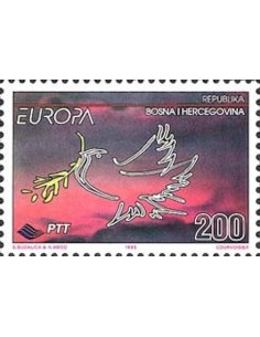 Timbre Poste Europa Bosnie-Herzégovine N° 0162 N** philatelie foxtimbre