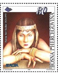 Timbre Poste Europa Bosnie-Herzégovine N° 0183 N** philatelie foxtimbre