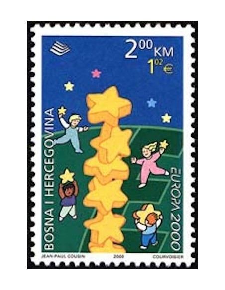 Timbre Poste Europa Bosnie-Herzégovine N° 0320 N** philatelie foxtimbre