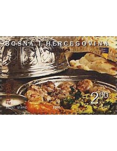 Timbre Poste Europa Bosnie-Herzégovine N° 0475 N** philatelie foxtimbre