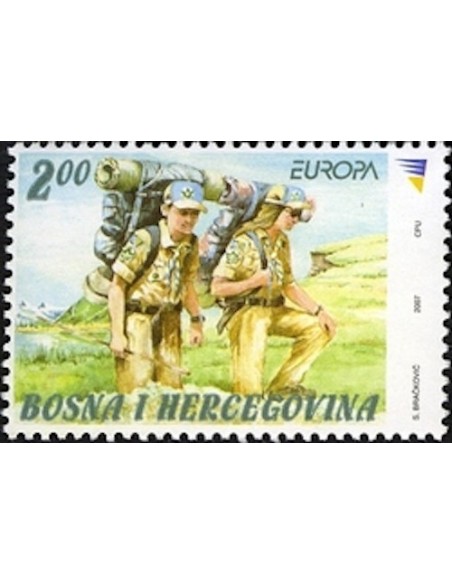 Timbre Poste Europa Bosnie-Herzégovine N° 0550 N** philatelie foxtimbre