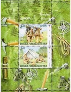 Timbre Poste Europa Bosnie-Herzégovine N° Bloc 0031 N** philatelie foxtimbre
