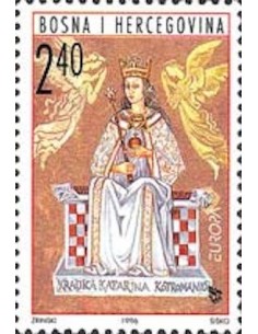 Timbre Poste Europa Bosnie-Herzégovine Croate N° 0016 N** philatelie foxtimbre