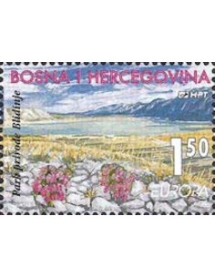 Timbre Poste Europa Bosnie-Herzégovine Croate N° 0034D N** philatelie foxtimbre